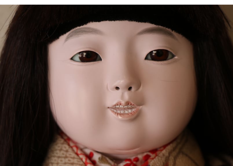 二代目松乾斎東光 15号お座り 市松人形 | 林人形工房 ネットショップ