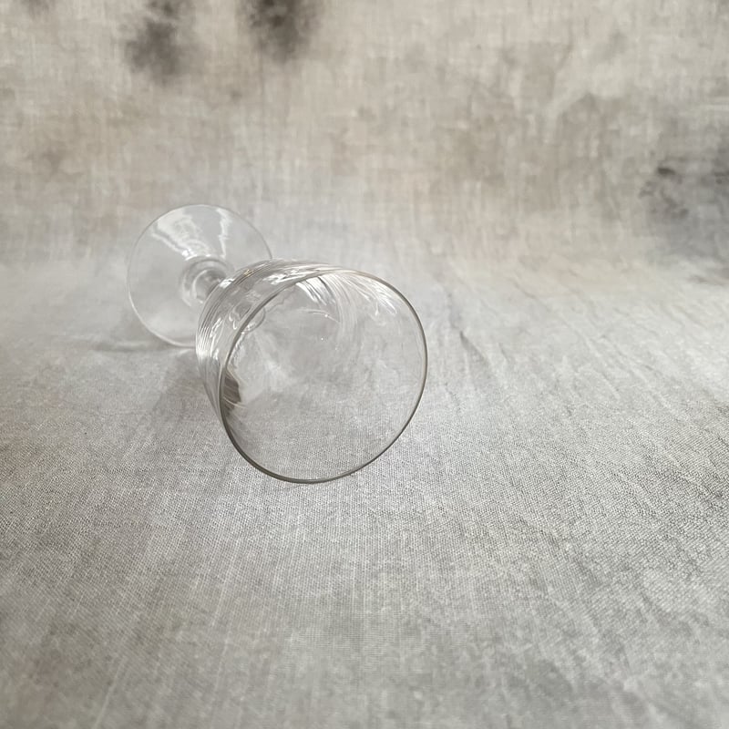 アンティークグラス リキュールグラス 青 R1345ダI アンティークグラス