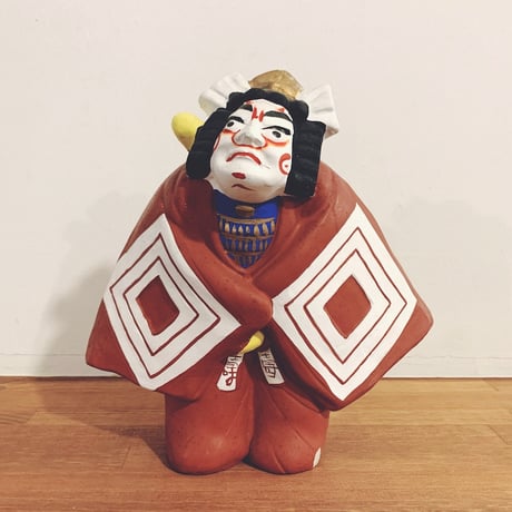 ヴィンテージレトロ／伏見人形・土人形☆桃太郎 伏見人形 桃太郎