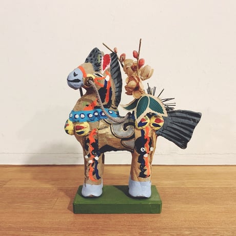 馬乗り小姓 土人形 置物 民芸品2025年最新】土人形 馬の人気アイテム