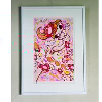 HYー1 花井祐介 「無題2」木版画 Yusuke Hanai “Untitled 2” W