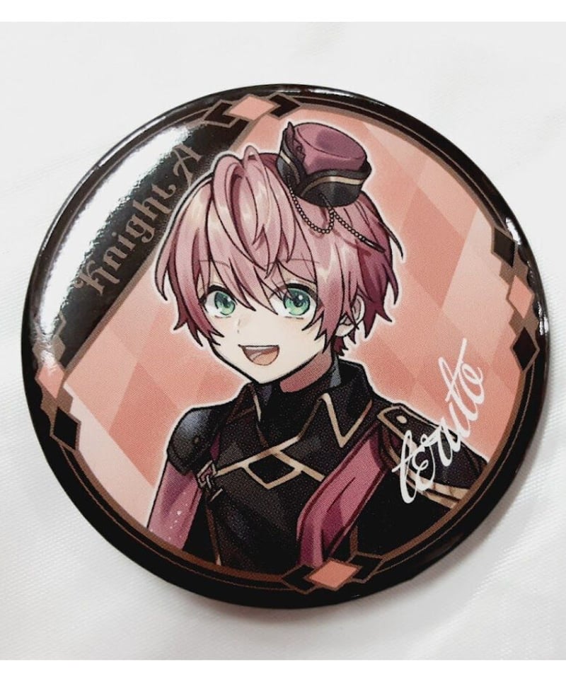 てるとくん 缶バッジ KnightA-騎士A- てるとくん 2021 Winterグッズ