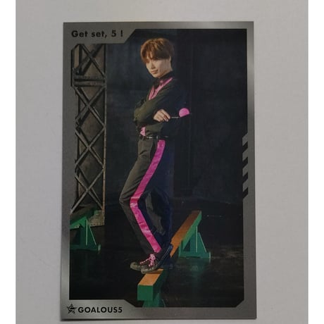 GOALOUS5 4周年 ゴーラスピンク 缶バッジ 深町寿成 GOALOUS5 - Badge