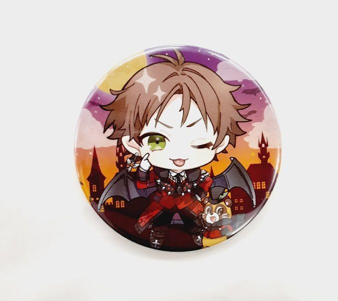 浦島坂田船 春ツアー 2020 うらたぬき 花や花 等身 缶バッジ 浦島坂田