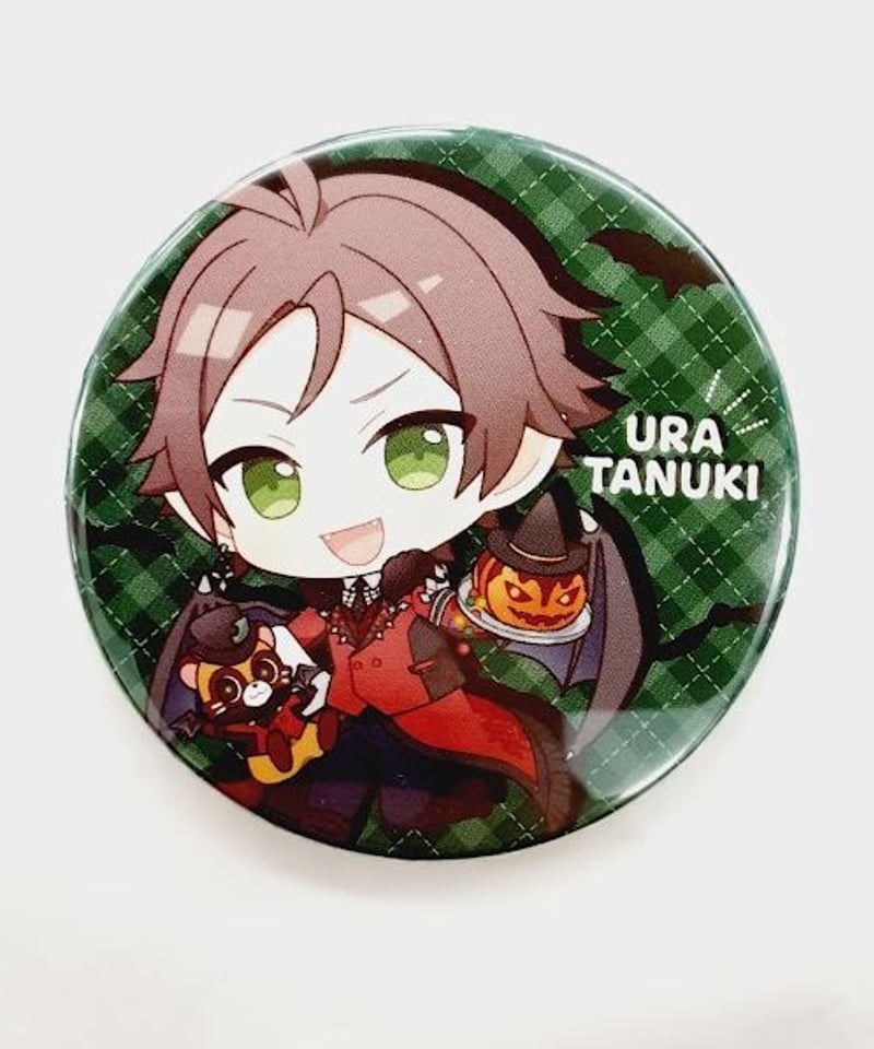 Q54.うらたぬき 浦島坂田船 配信ライブ2020 rainbow缶バッジ 等身