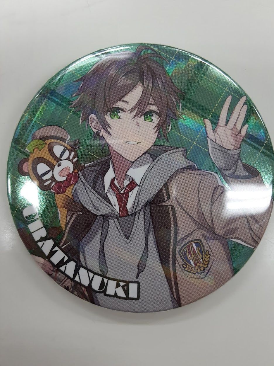 浦島坂田船 春ツアー 2020 うらたぬき 花や花 等身 缶バッジ 浦島坂田