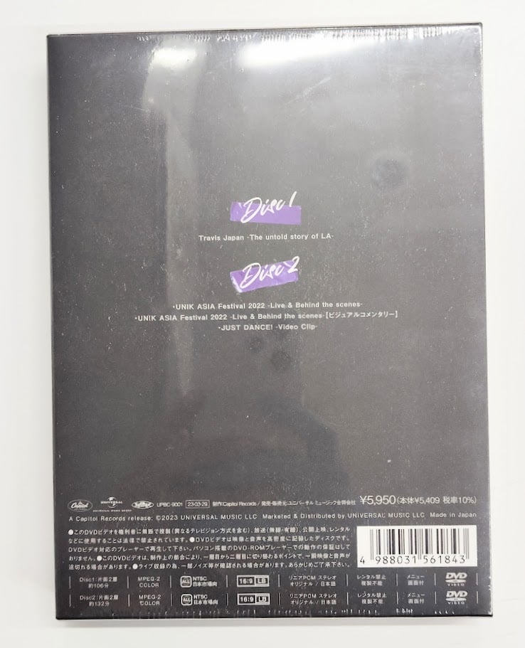 Travis Japan 「-The untold story of LA-」 初回限定盤 |