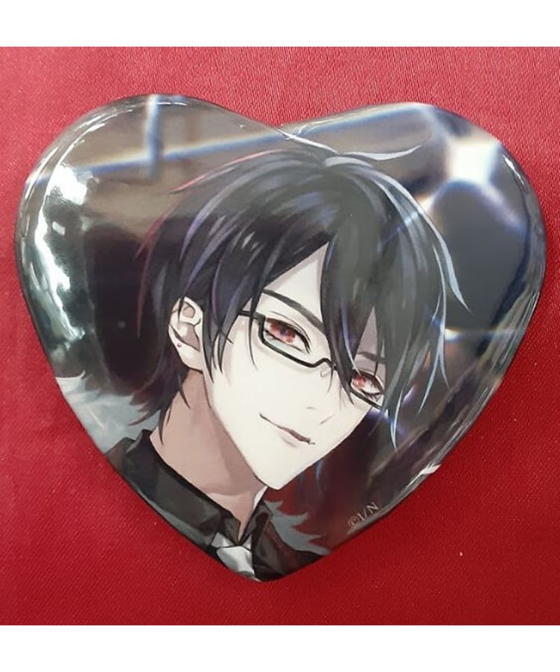 オンライン にじさんじ NIJISANJI OS Style 夢追翔 ビッグ缶バッジ