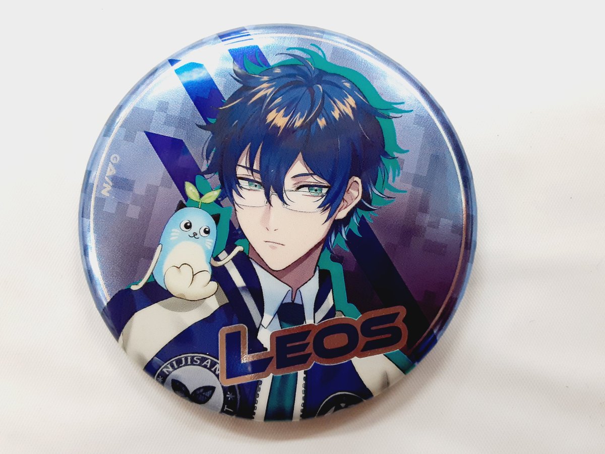 にじさんじ レオス・ヴィンセント アクスタ 缶バッジ Welcome Goods