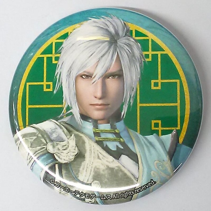 真・三國無双 姜維 缶バッジ | K-BOOKS 池袋 2次元グッズ通販