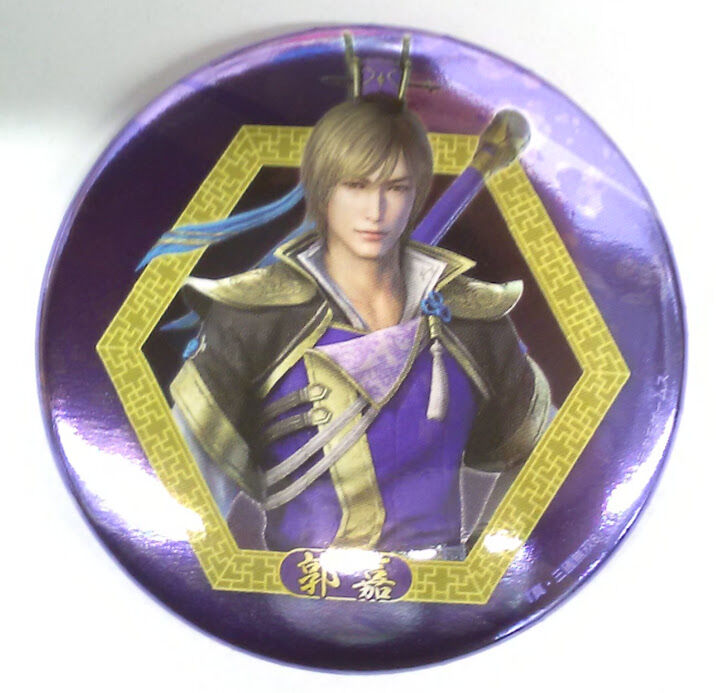 三国無双 8 試遊 缶バッジ 呂布 呂玲綺 三国無双 8 試遊 缶バッジ 呂布