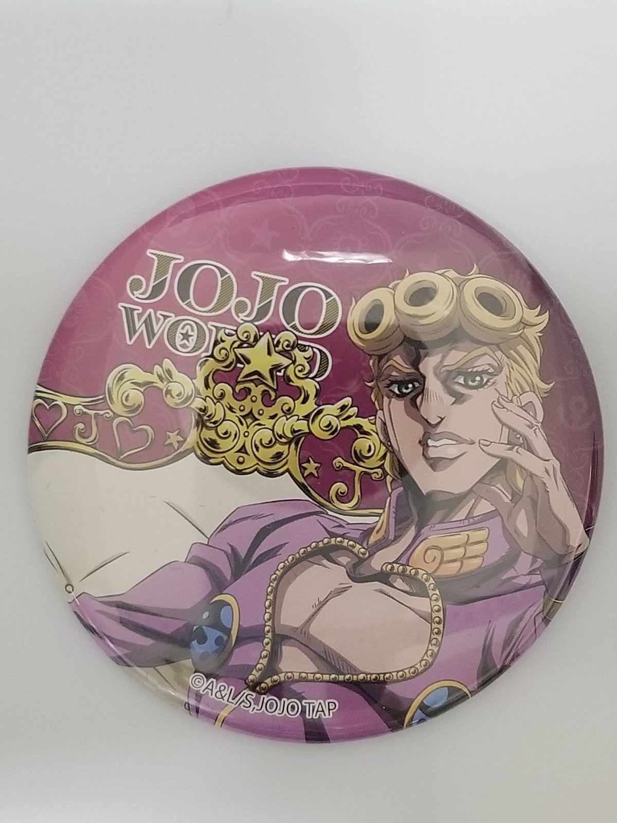 ジョルノ 缶バッジ 10周年記念展 14種セット ジョジョの奇妙な冒険