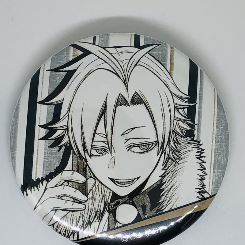 桃源暗鬼 桃宮唾切 原作 イラスト 缶バッジ 桃源暗鬼 桃宮唾切