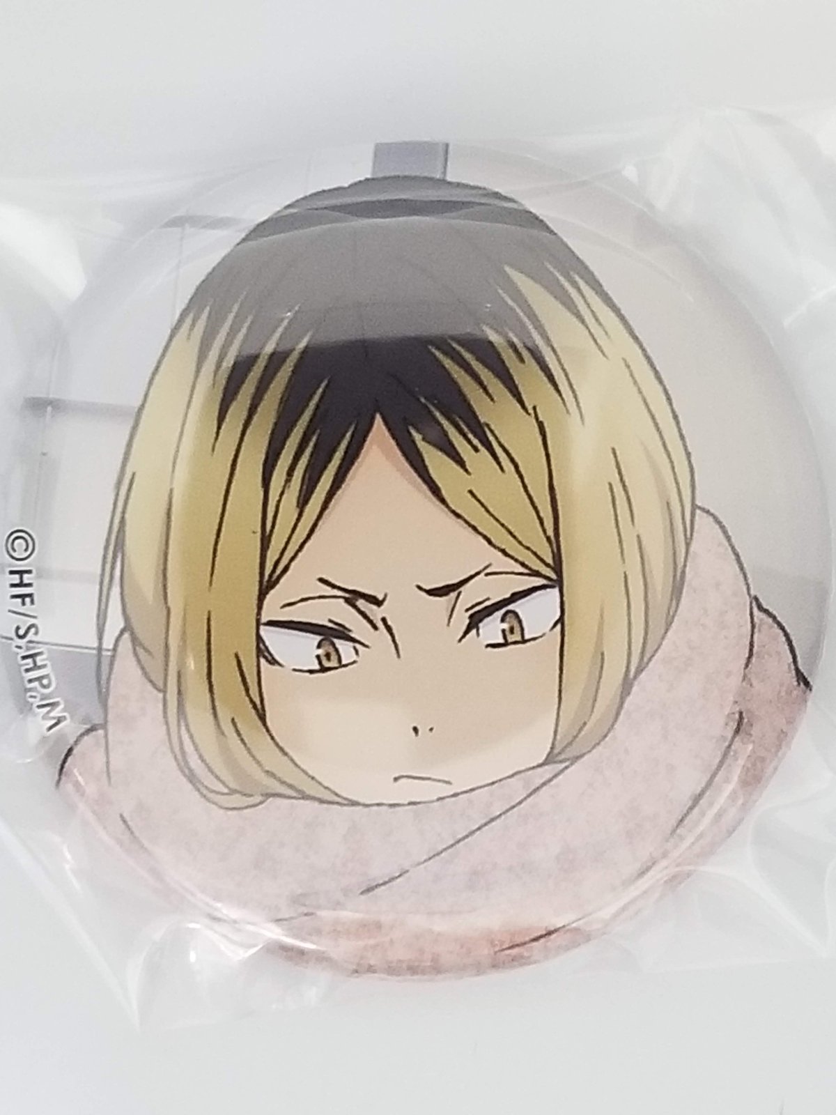 ハイキュー 孤爪研磨 缶バッジ one fine day 極楽湯 ハイキュー 孤爪