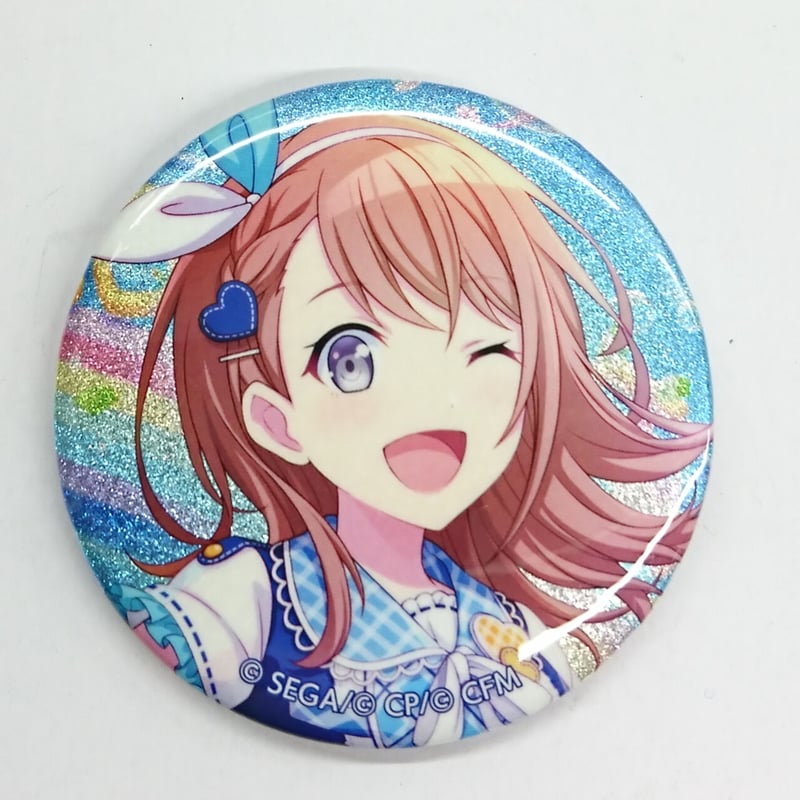 プロセカ 花里みのり グリッター 缶バッジ