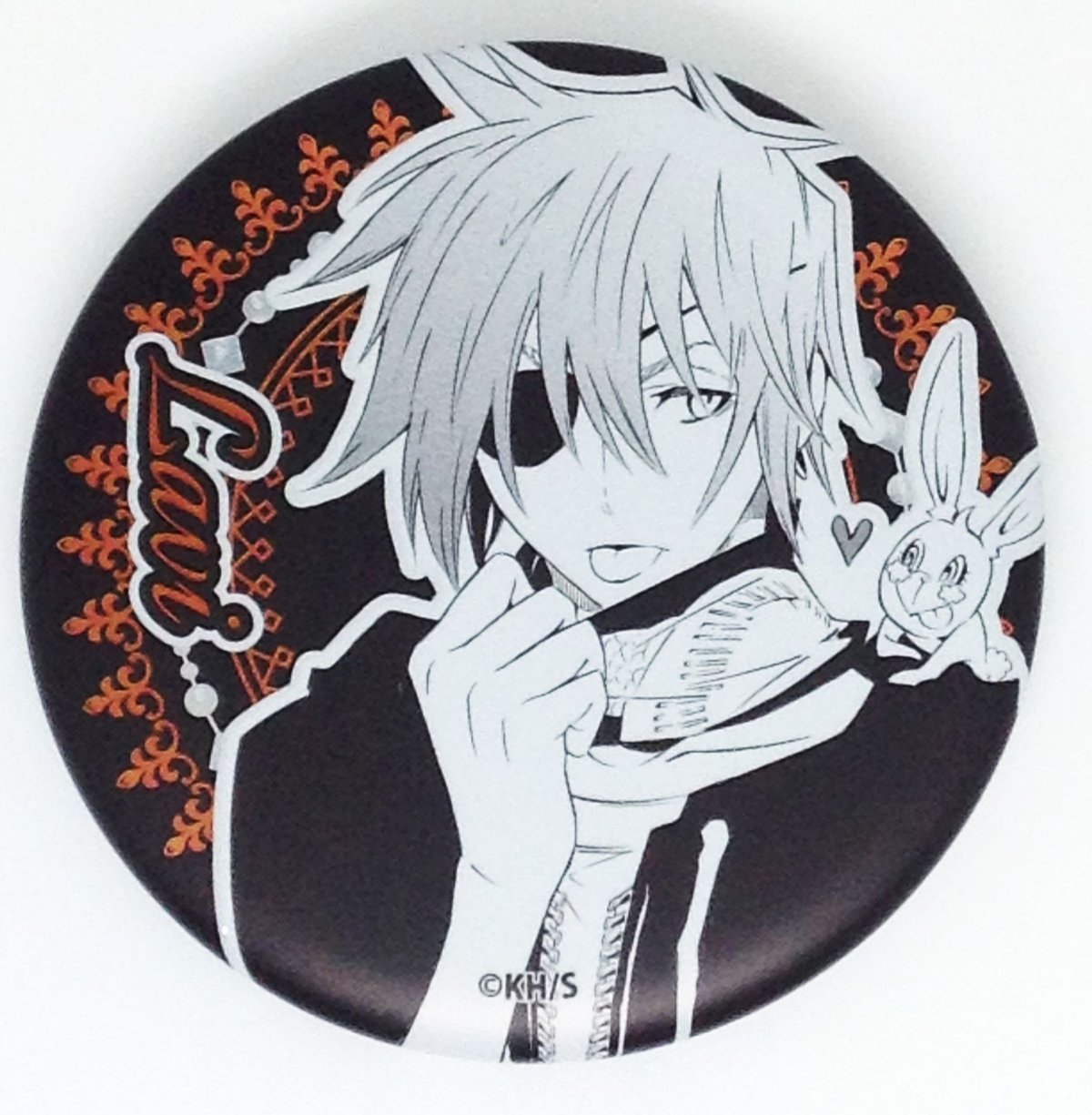 未開封】Dグレ ラビ ジャンプ50周年 限定 缶バッチ ディーグレイマン