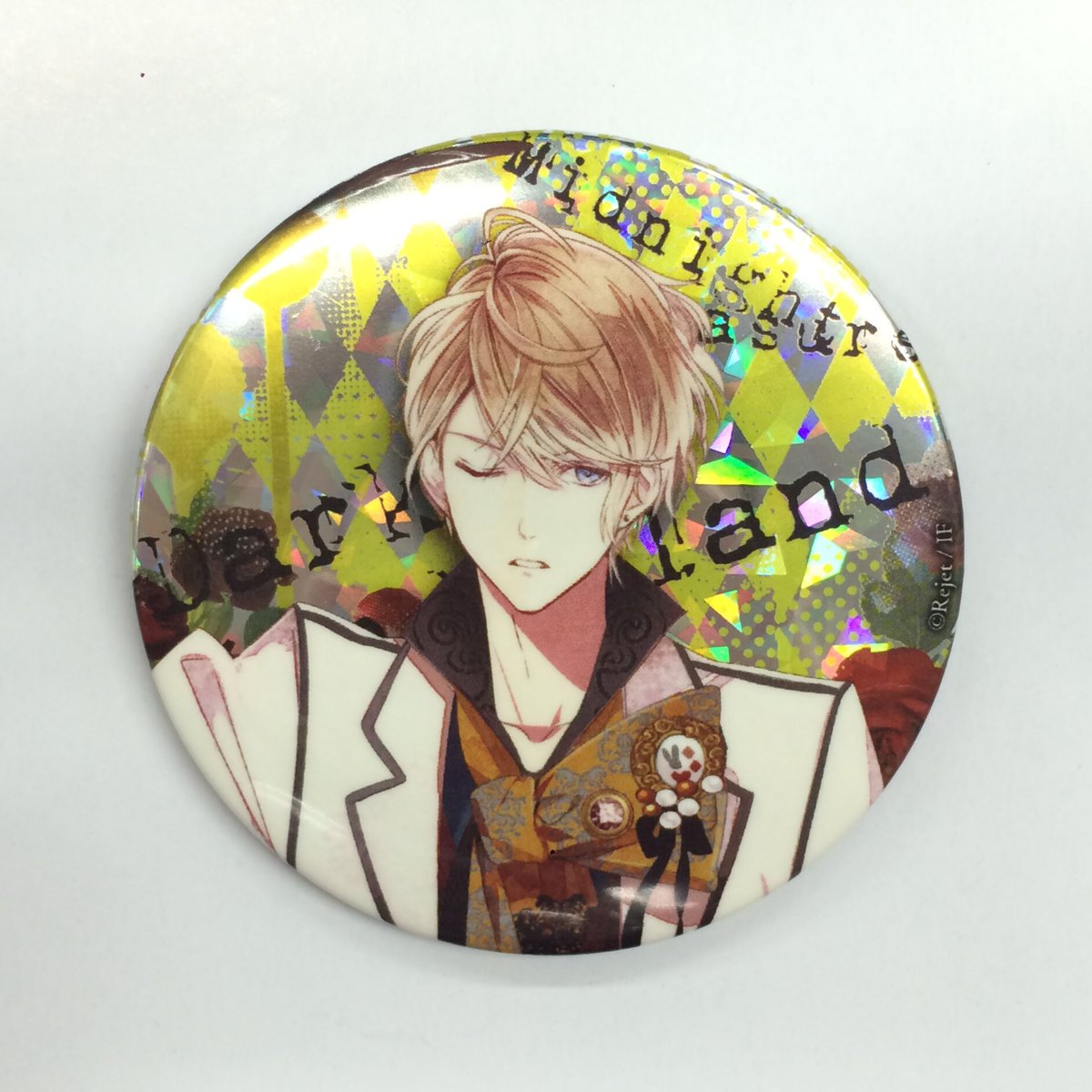 DIABOLIKLOVERS ディアラバ 缶バッジ 逆巻シュウ イタミ・裏サビ有