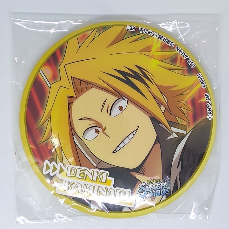 僕のヒーローアカデミア 上鳴 電気 缶バッジ～SMASH RISING 大復刻
