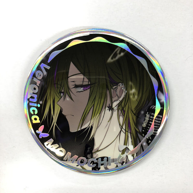 ディアヴォ ディアヴォーカリスト モモチ 缶バッジ ホロ ディア