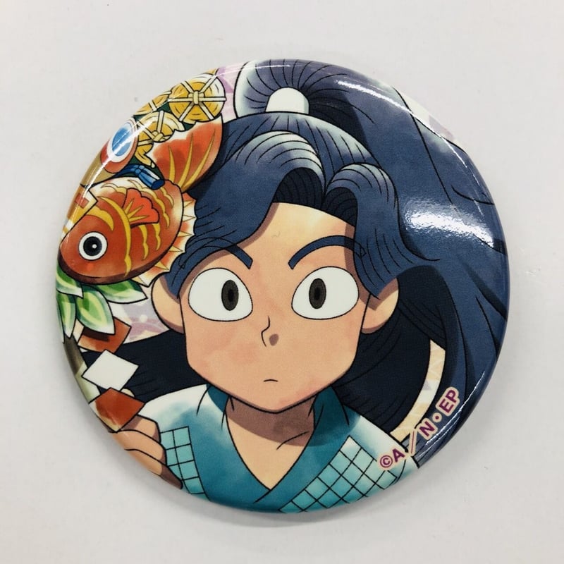 忍たま乱太郎 ナンジャタウン 缶バッジ 綾部喜八郎 ハート たまご 忍