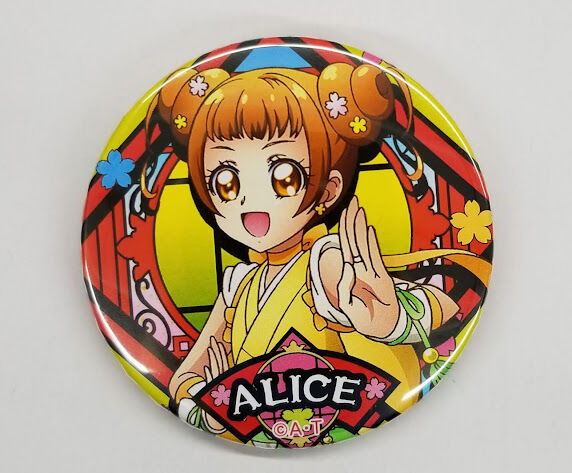 プリキュア 夏海まなつ 缶バッジ ドレスアップ トロピカル～ジュ