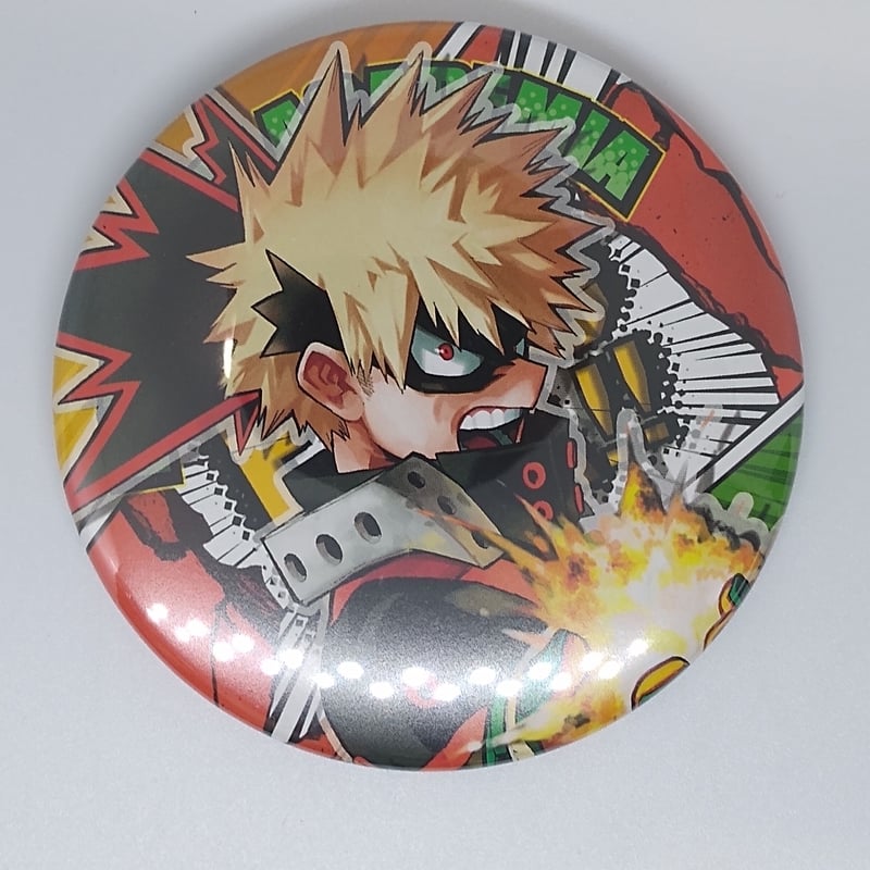 ヒロアカ 爆豪勝己 コレクション缶バッジ 16点まとめ売り ヒロアカ 十