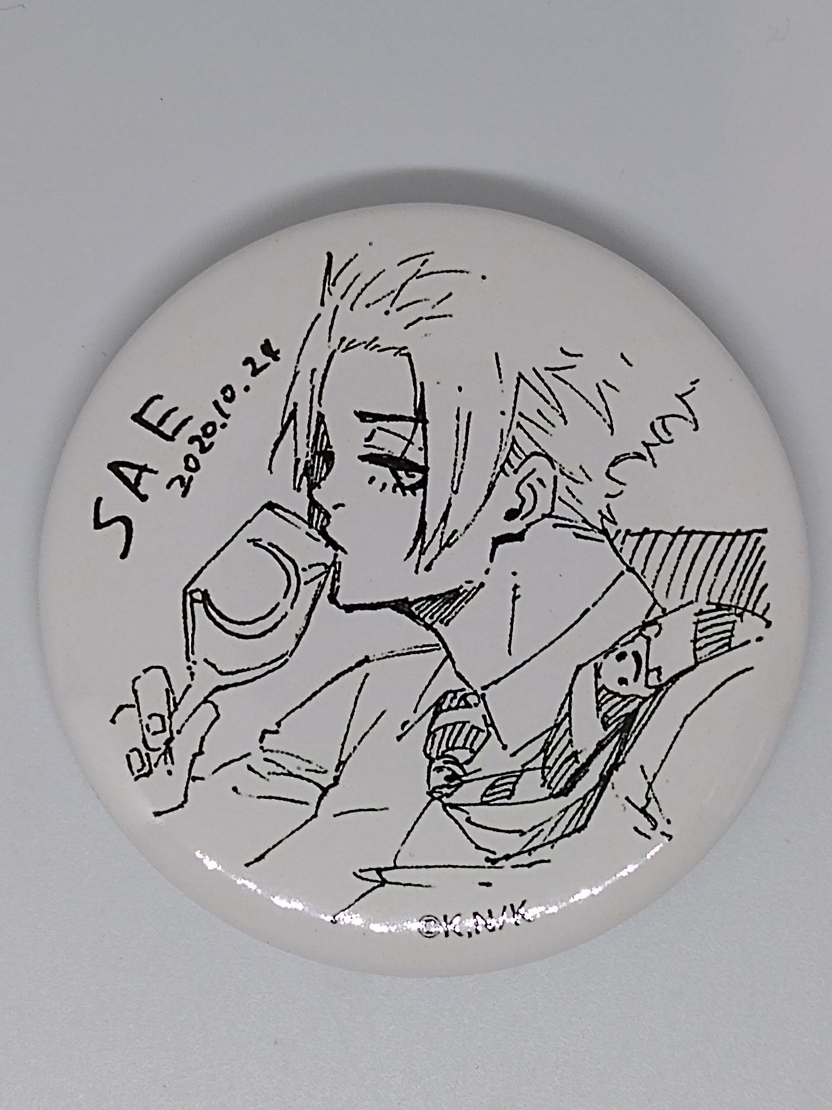 ブルーロック糸師冴ブルロ缶バッジプリンセスカフェ