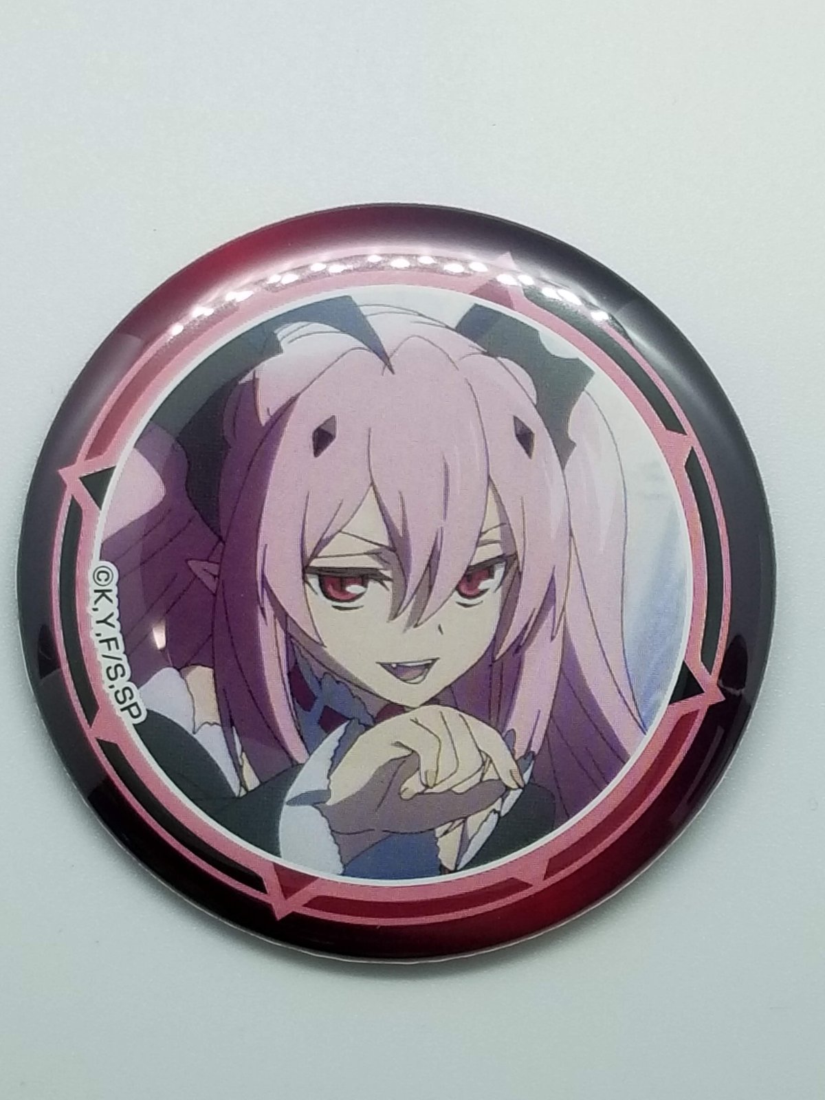 終わりのセラフ クルル 原画展 門脇 原作缶バッジ 終わりのセラフ