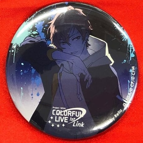 カラパレ 限定特典 プロセカ 缶バッジ 8A KAITO KAITO グリッター 缶