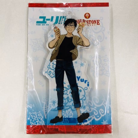 ユーリ!!! on ICE 久保ミツロウ展 限定 缶バッジ 勇利 ヴィクトル