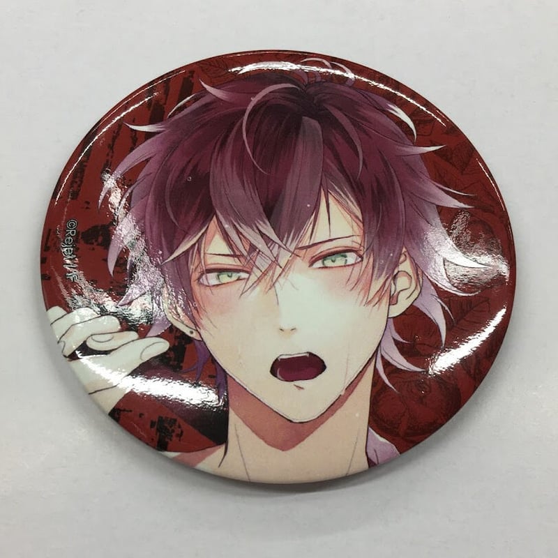 DIABOLIK LOVERS 逆巻アヤト ホロ缶バッジ ディアラバ 逆巻アヤト ホロ