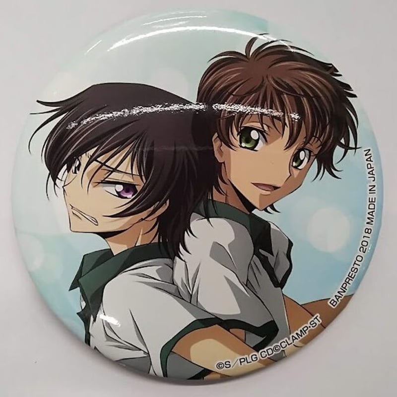 コードギアス 枢木 スザク 缶バッジ セット コードギアス 枢木スザク