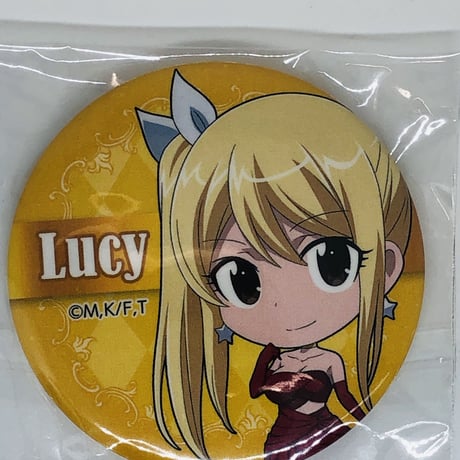 ☆ FAIRYTAIL ルーシィ キャラウムカフェ アクスタ 缶バッジ ②