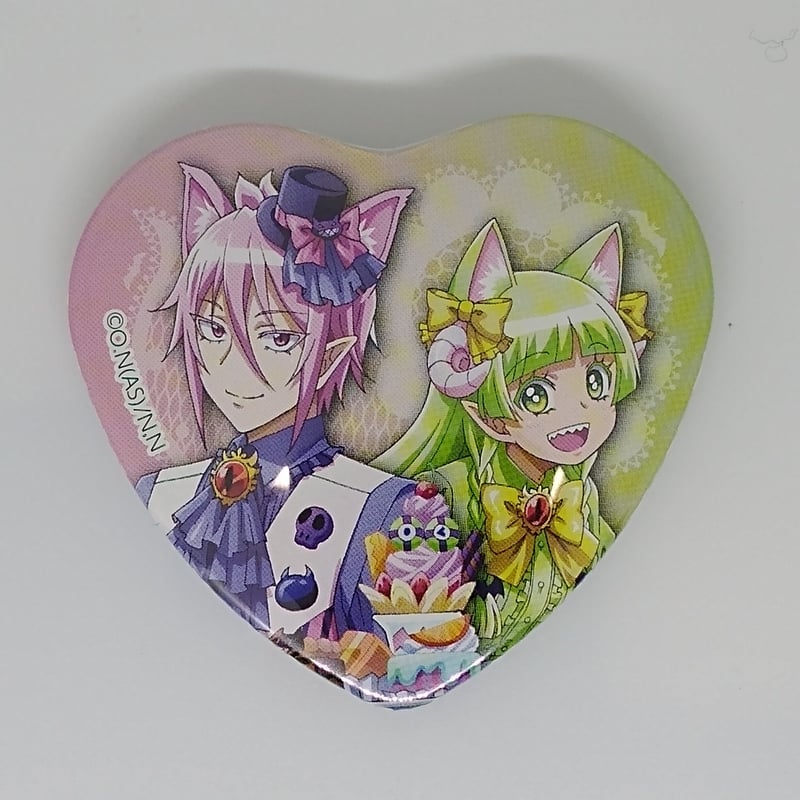 魔入りました！入間くん カラ鉄 缶バッジ アスモデウス・アリス ※裏面