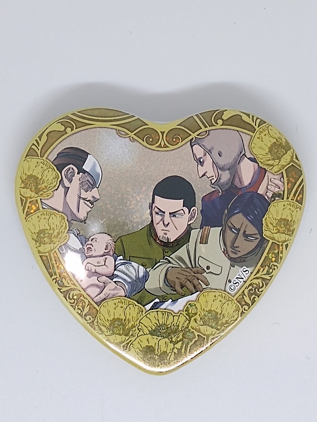 ゴールデンカムイ 愛です 缶バッジ