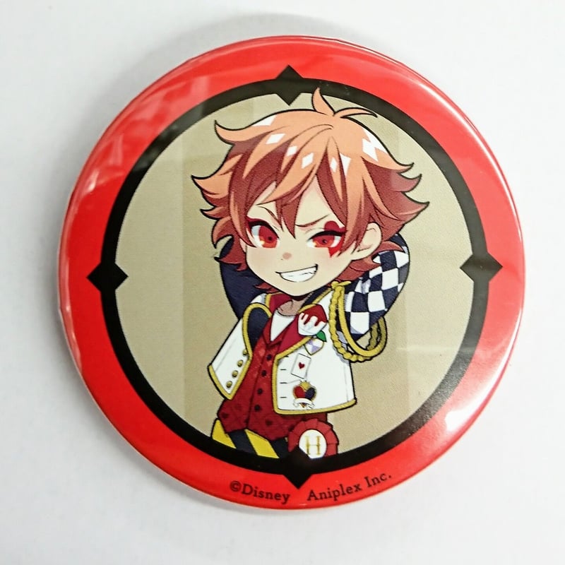 ツイステ エース ブレイジングジュエル 缶バッジ 5周年 ポップアップ