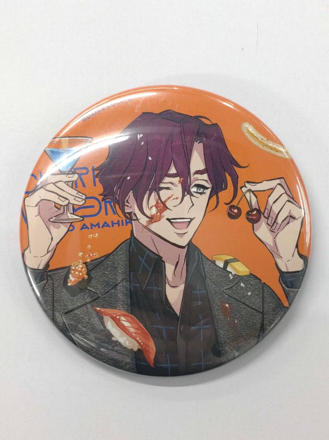 カリスマ 1stブレイク 缶バッジ 天彦 ① バッジ・ピンズ 天堂天彦(顔