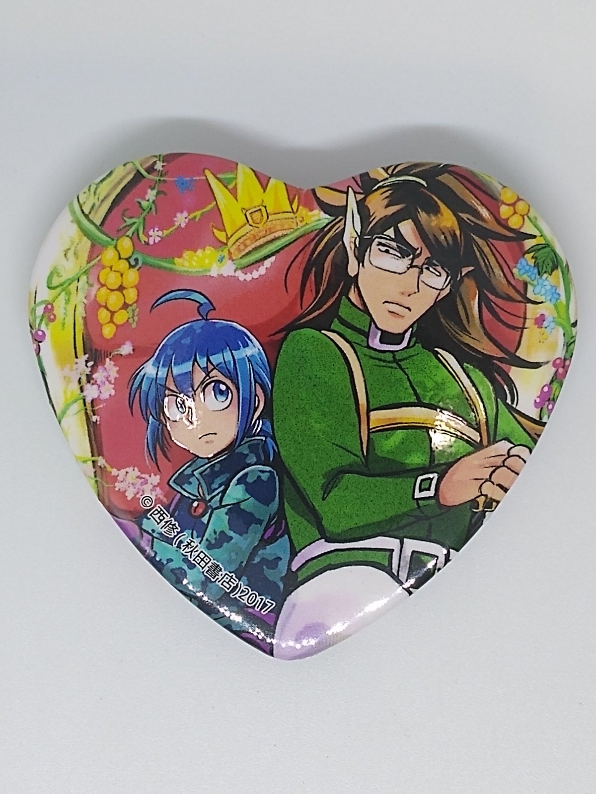 鈴木 入間 マーブル缶バッジ HANABIYORI 魔入りました！入間くん 魔