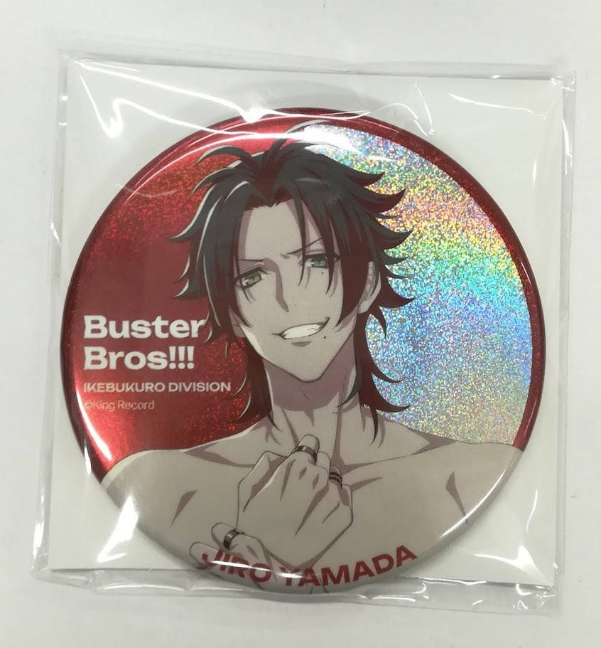 ヒプノシスマイク 山田二郎 ホログラム缶バッジ（LIVE ANIMA Ver