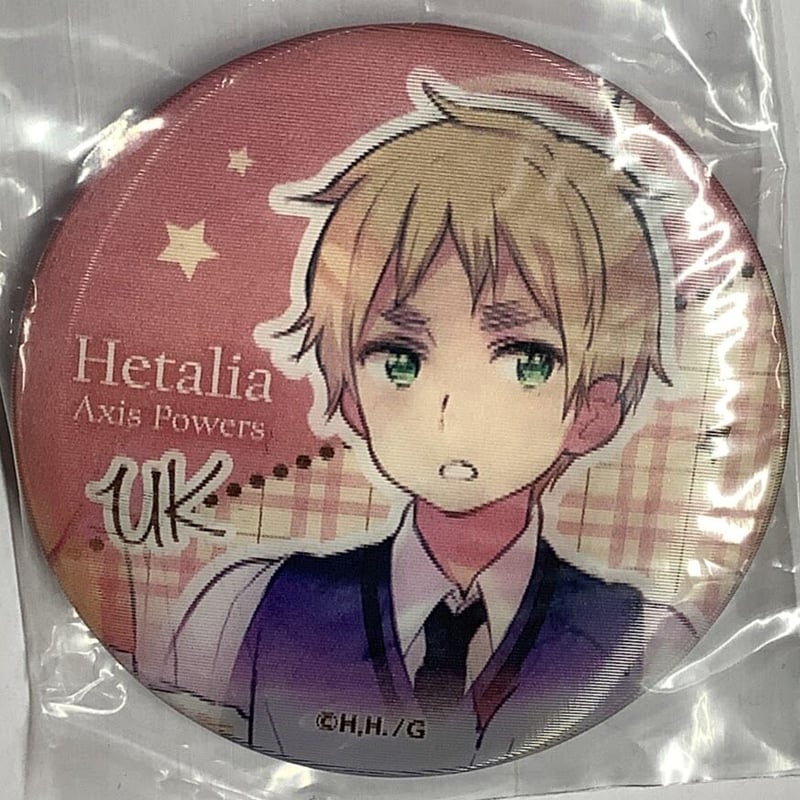 ヘタリア チェンジング缶バッジ イギリス 日本 ヘタリア Axis Powers