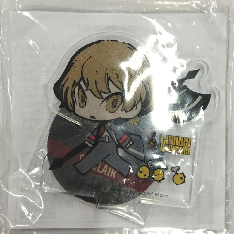 リンバスカンパニー くじメイト C賞アクスタ D賞缶バッジ セット売り