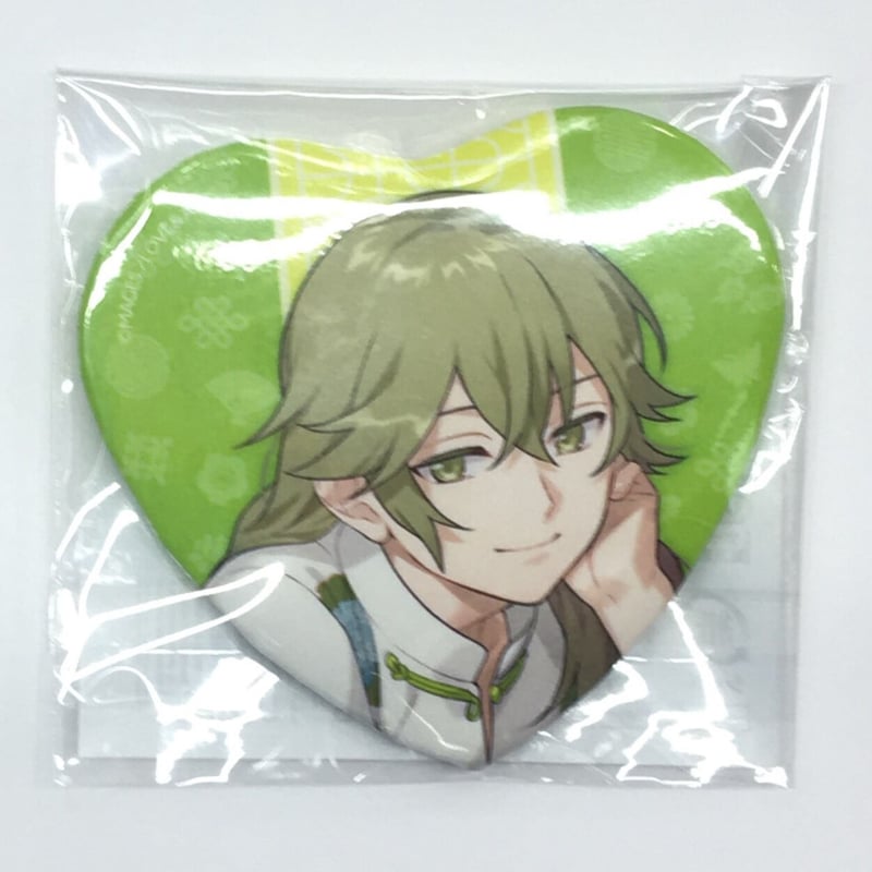 明治東亰恋伽 ハイカラ浪漫劇場 購入特典 ハート缶バッジ 菱田春草