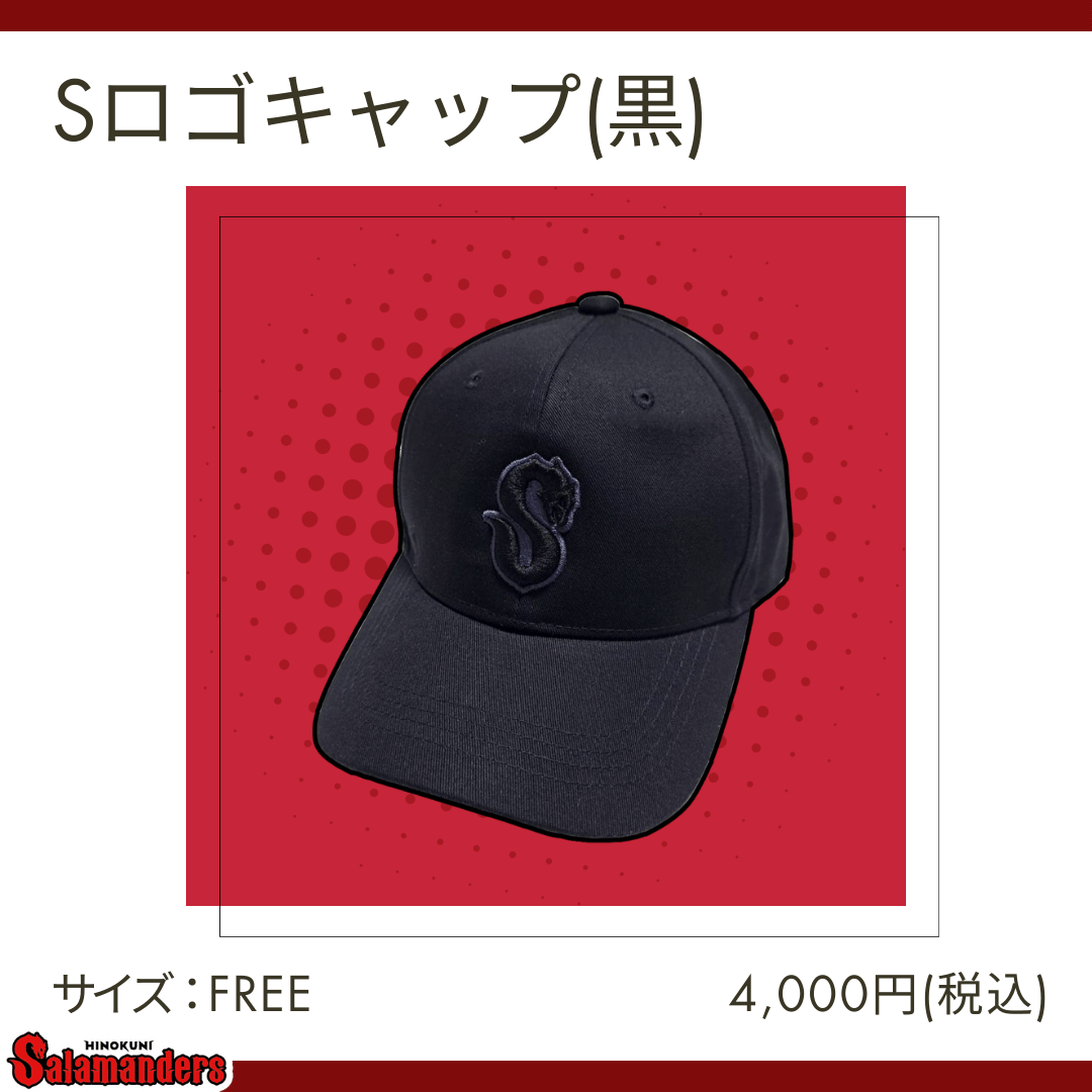SUPREME Sロゴキャップ 黒 キャップ ロゴ