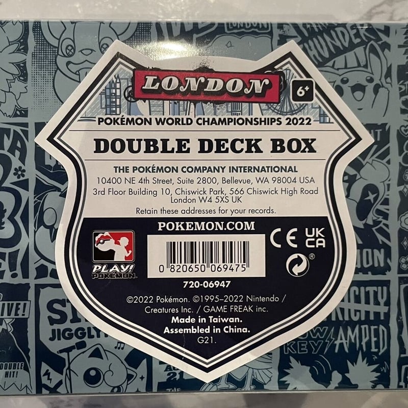 WCS 2022 ポケモン ロンドン会場限定 セット | ✨プラチナストア✨