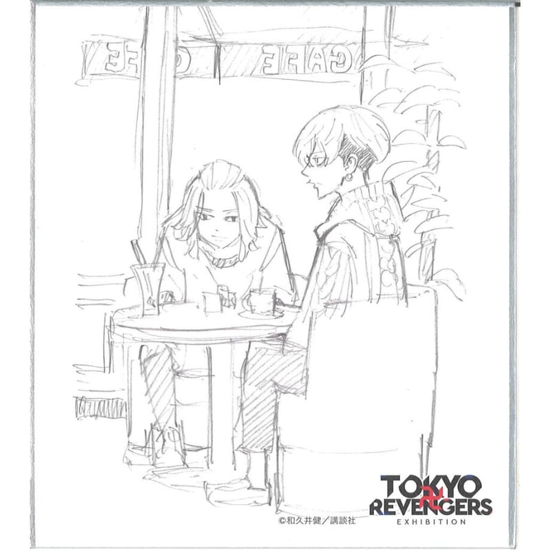 TOKYO 卍 REVENGERS EXHIBITION ミニ色紙コレクションD 佐野万次