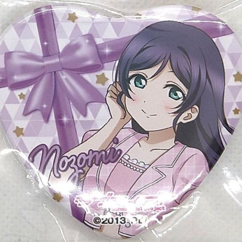 ラブライブ エアコミケ ホワイトスノー 缶バッジ 東條希 人気 ラブ