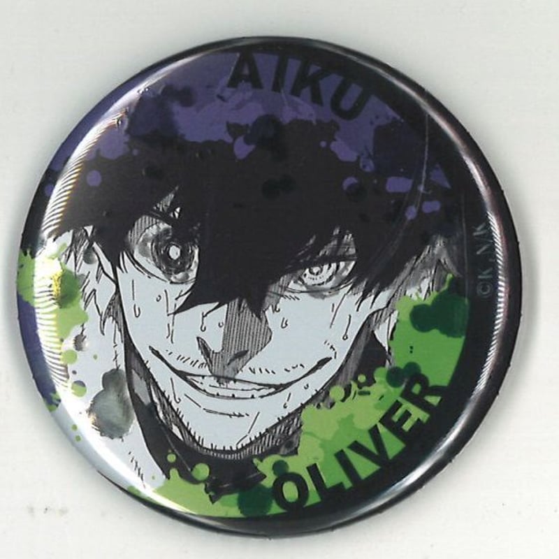 ブルーロック Vampire オリヴァ・愛空 缶バッジ 商品紹介 | 株式会社