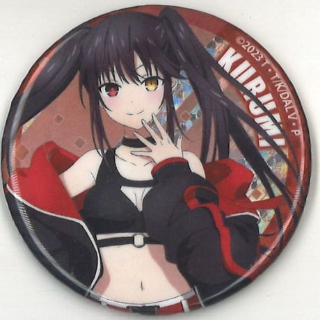 デアラ 缶バッジ 時崎狂三② メモリアルコレクション グッズ-バッチ