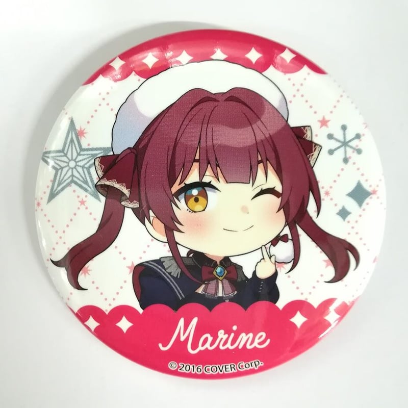 広店】C105 宝鐘マリン 缶バッジ 12個セット あかさあい【718-2804