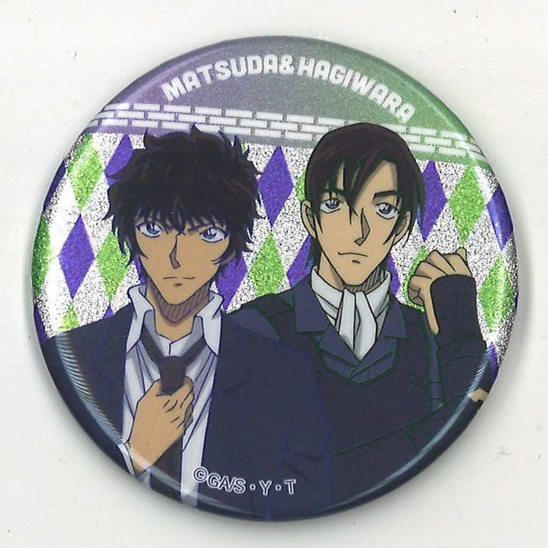 名探偵コナン アプリ缶バッジ 松田陣平 vol.3 8点セット グッズ-バッチ】